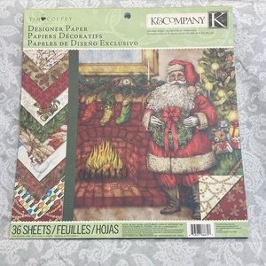 NEW! 4-packs of Various Christmas Designer Paper